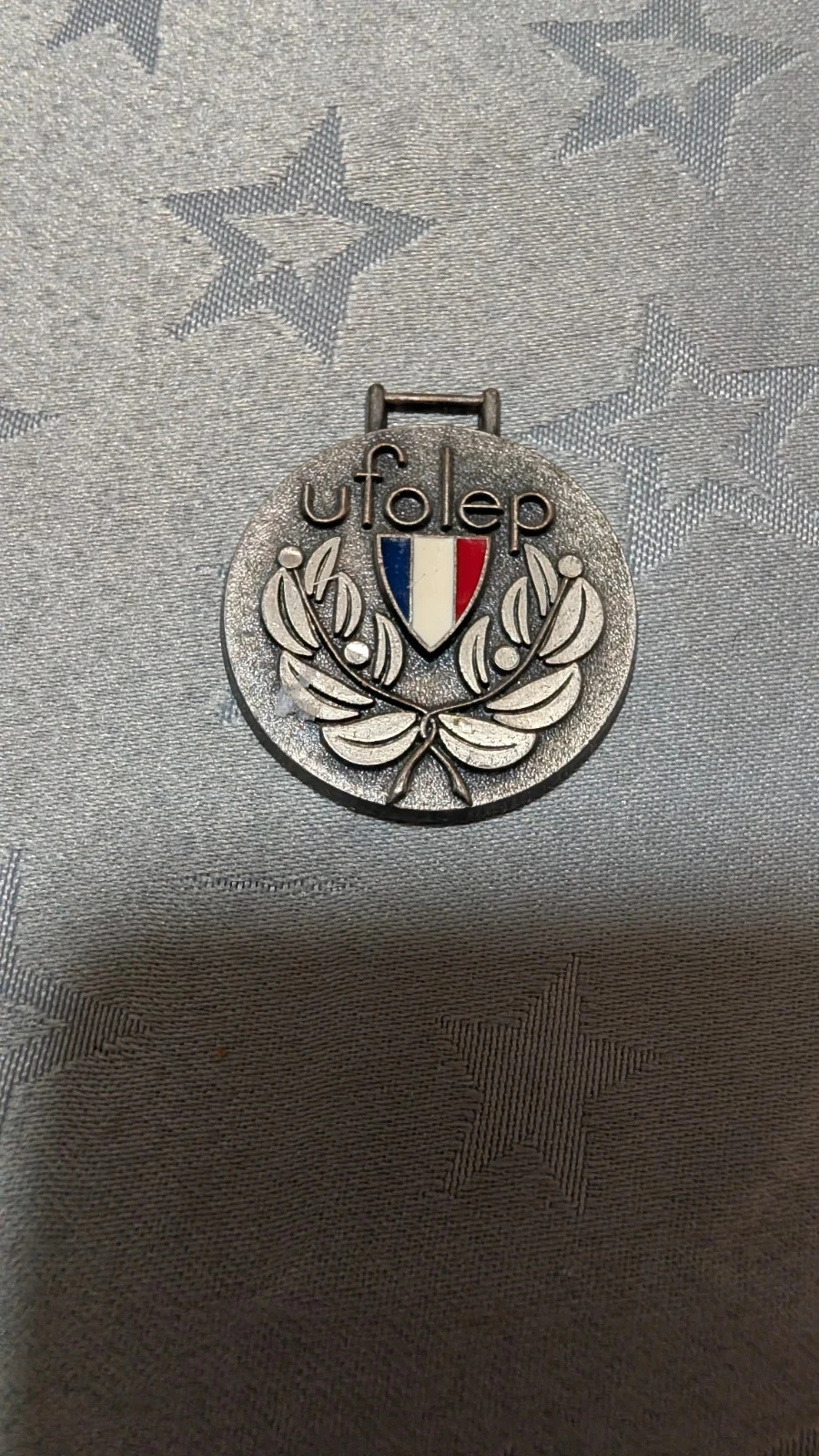vintage 1979 national criterium UFOLEP judo sports medal – photo 3